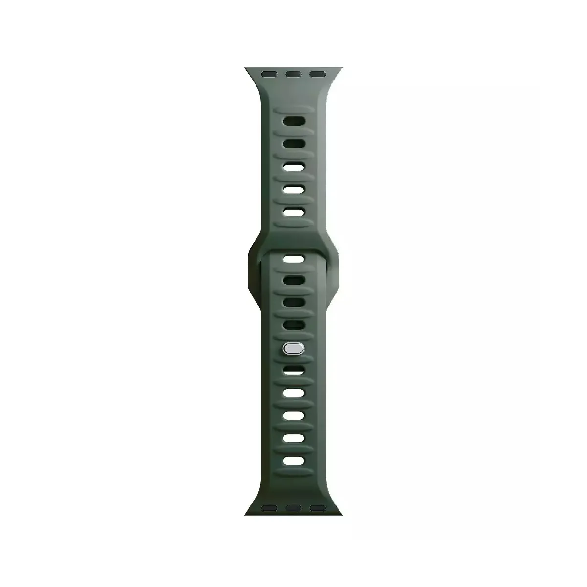 3MK Bracelet En Silicone Apple Watch  38/40/41mm Vert Fonc&eacute;