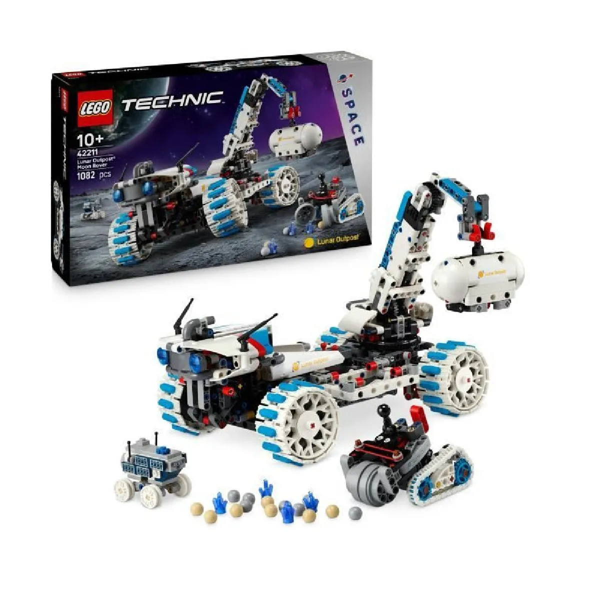LEGO® Technic 42211 Véhicule lunaire Lunar Outpost™ - vue 4