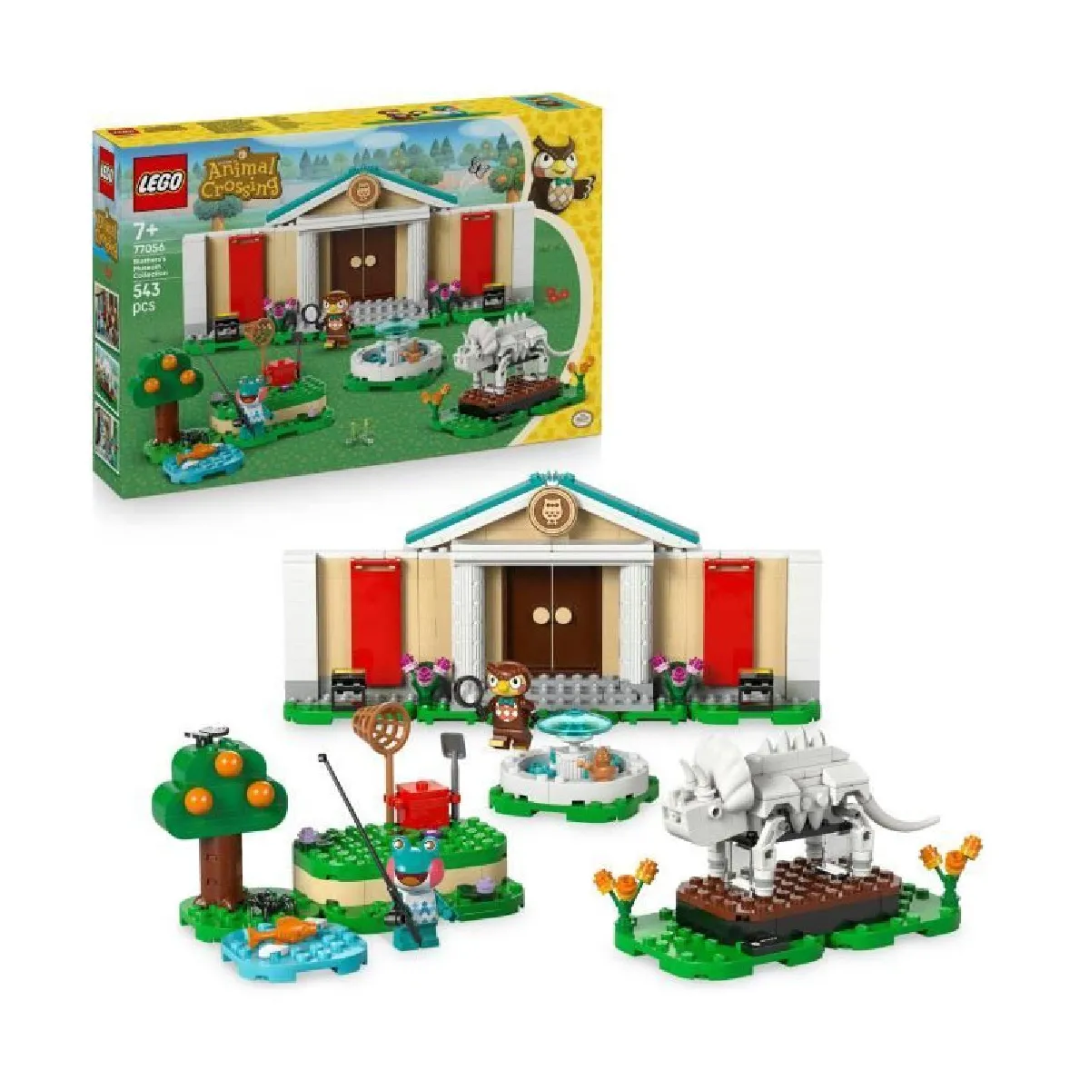 LEGO® Animal Crossing™ 77056 Les collections du musée de Thibou - vue 3