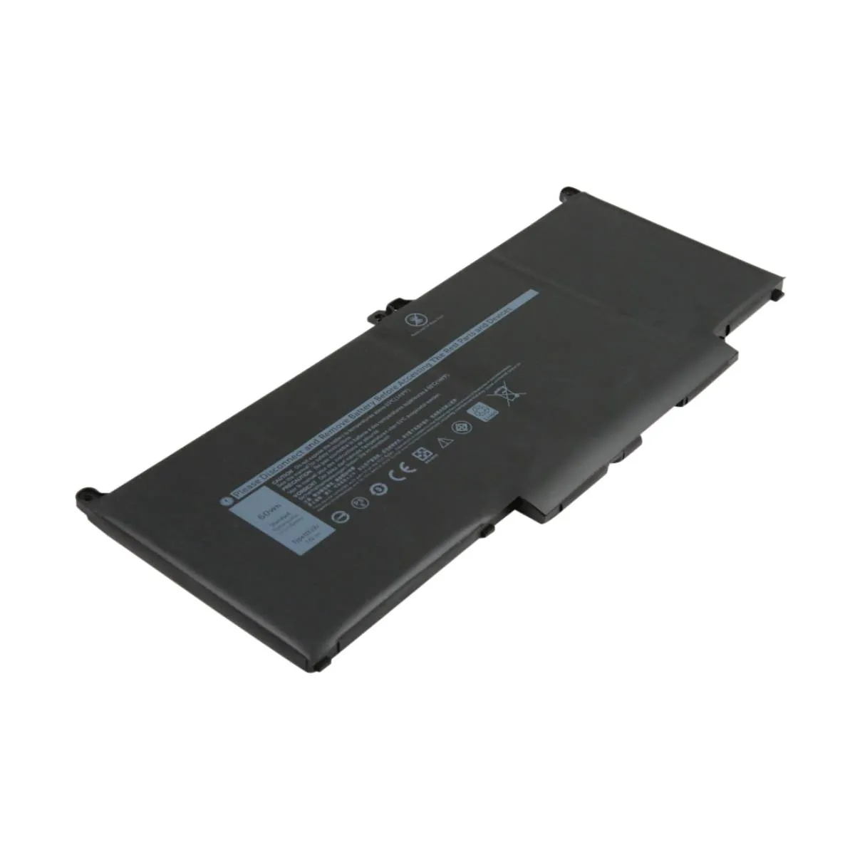 Avizar Batterie pour PC Dell Latitude 7300 7400 7 6V 7900mAh Li Polymer