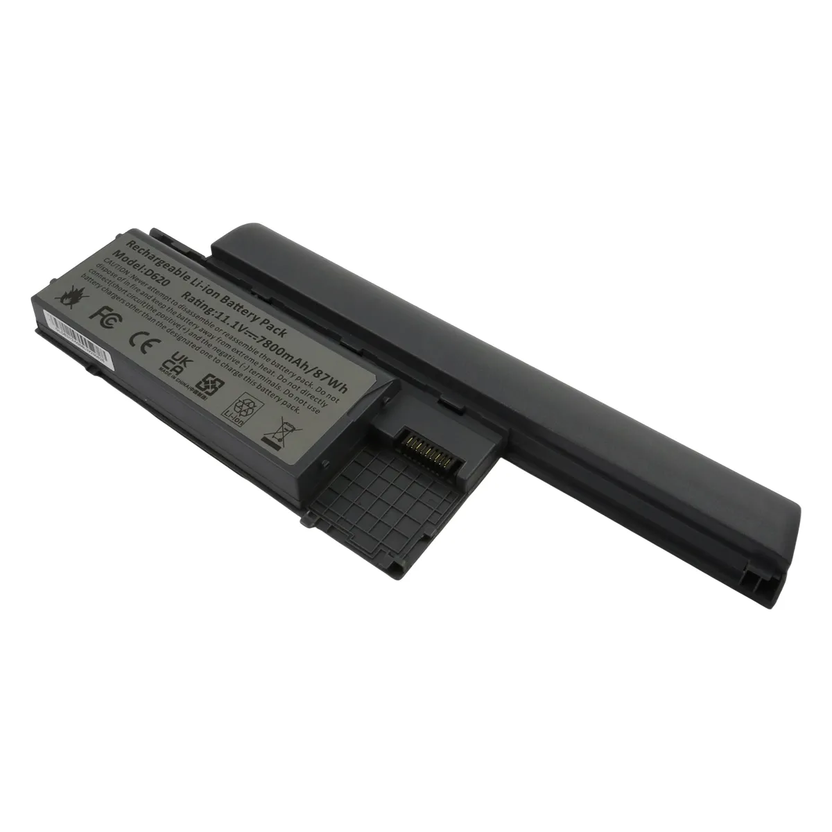 Avizar Batterie pour PC Portable Dell Latitude D620 D630 Li ion 11.1V 7800mAh 87Wh