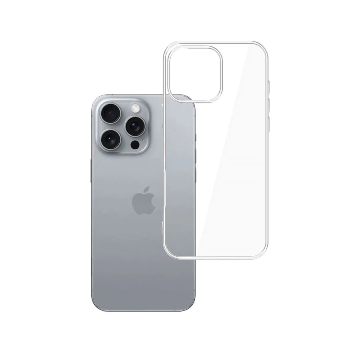 3Mk Transparent Coque Pour Apple Iphone 16 Pro, Clear, E - Image 2