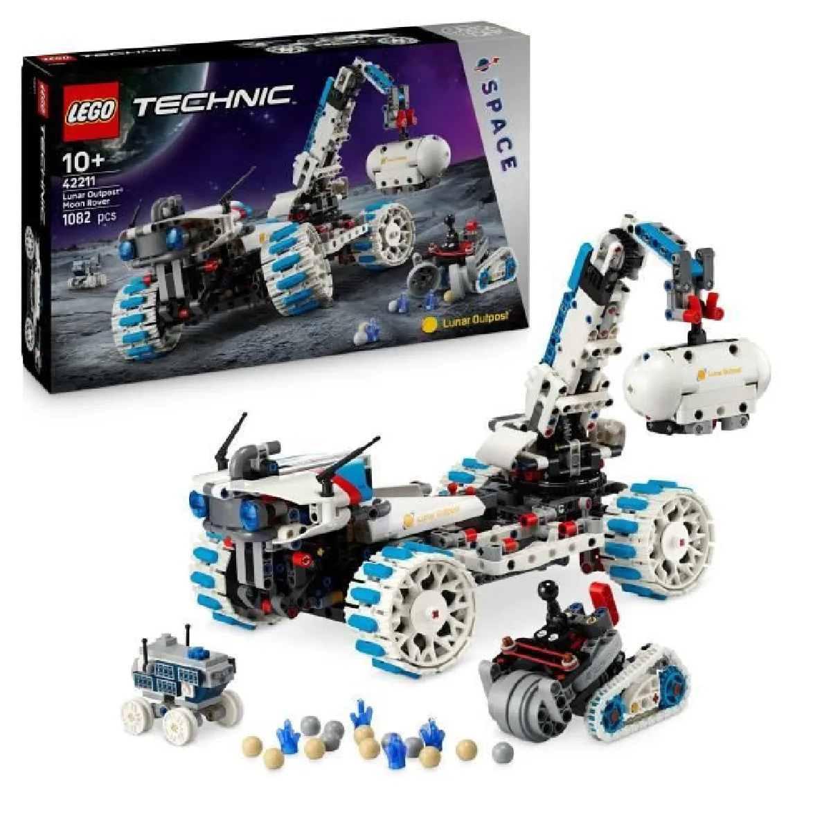 LEGO Technic 42211 Véhicule Lunaire Lunar Outpost