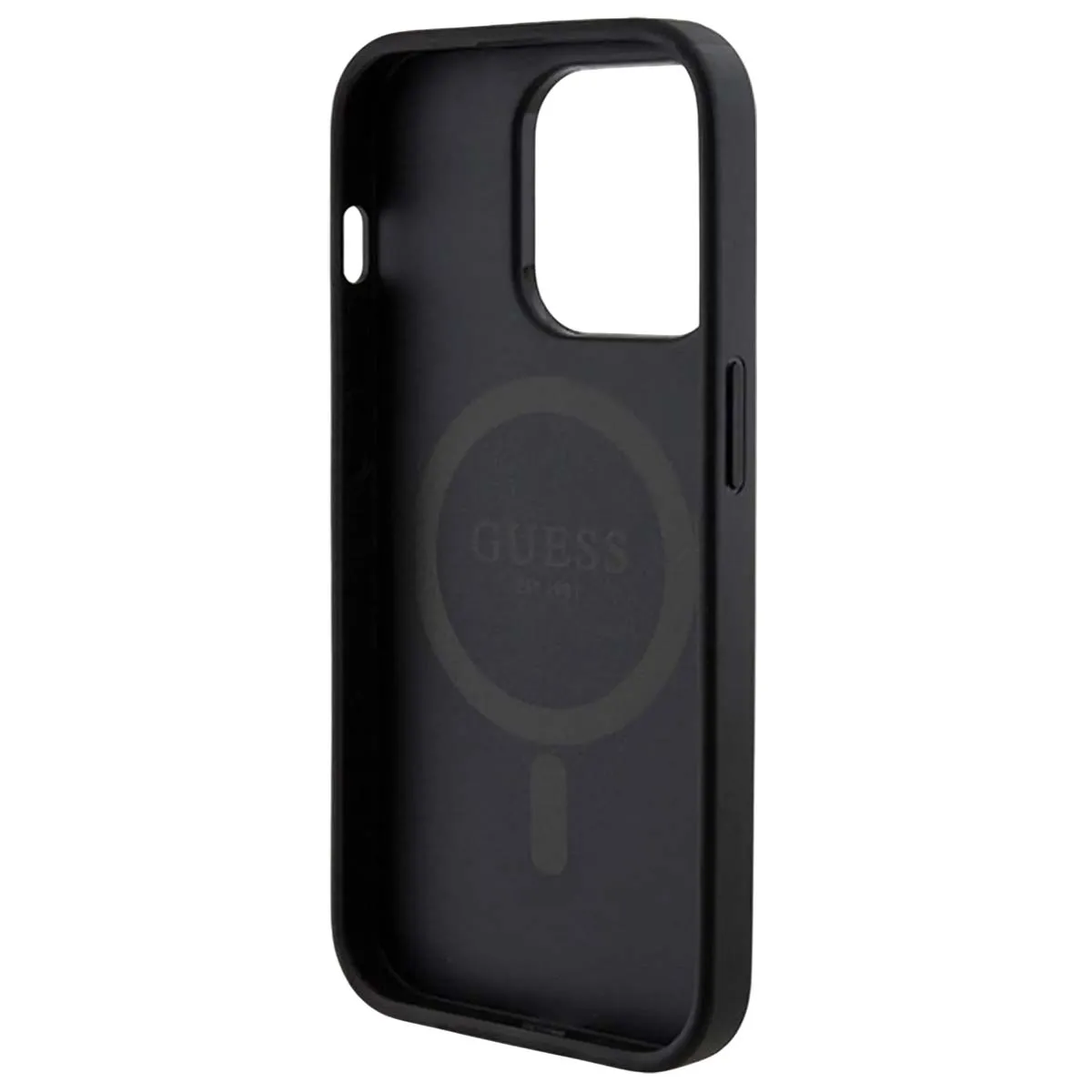 Coque Guess Pour IPhone 11 Avec MagSafe - Collection Saffiano Noir