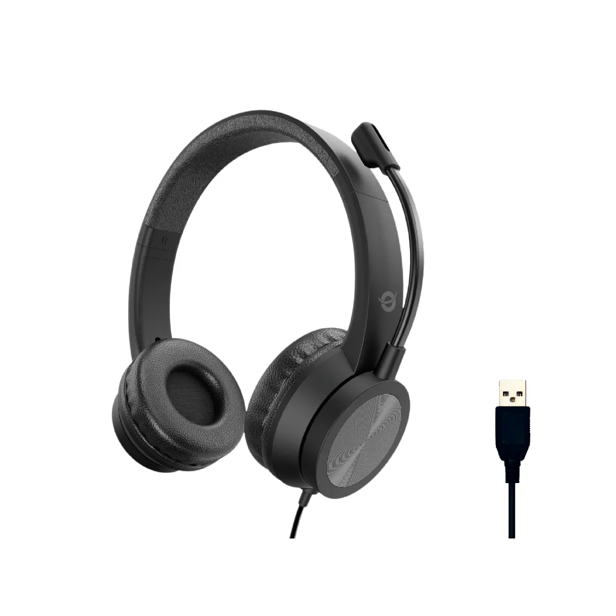 Conceptronic micro-casque gamer - Noir