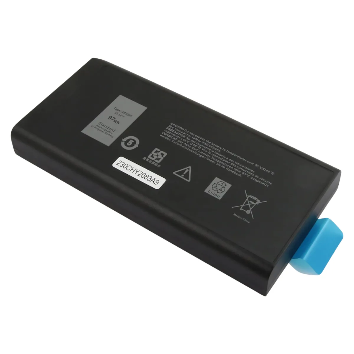 Avizar Batterie de Remplacement pour Dell Latitude 5404 / 7404 Li ion 11 1V 8740mAh