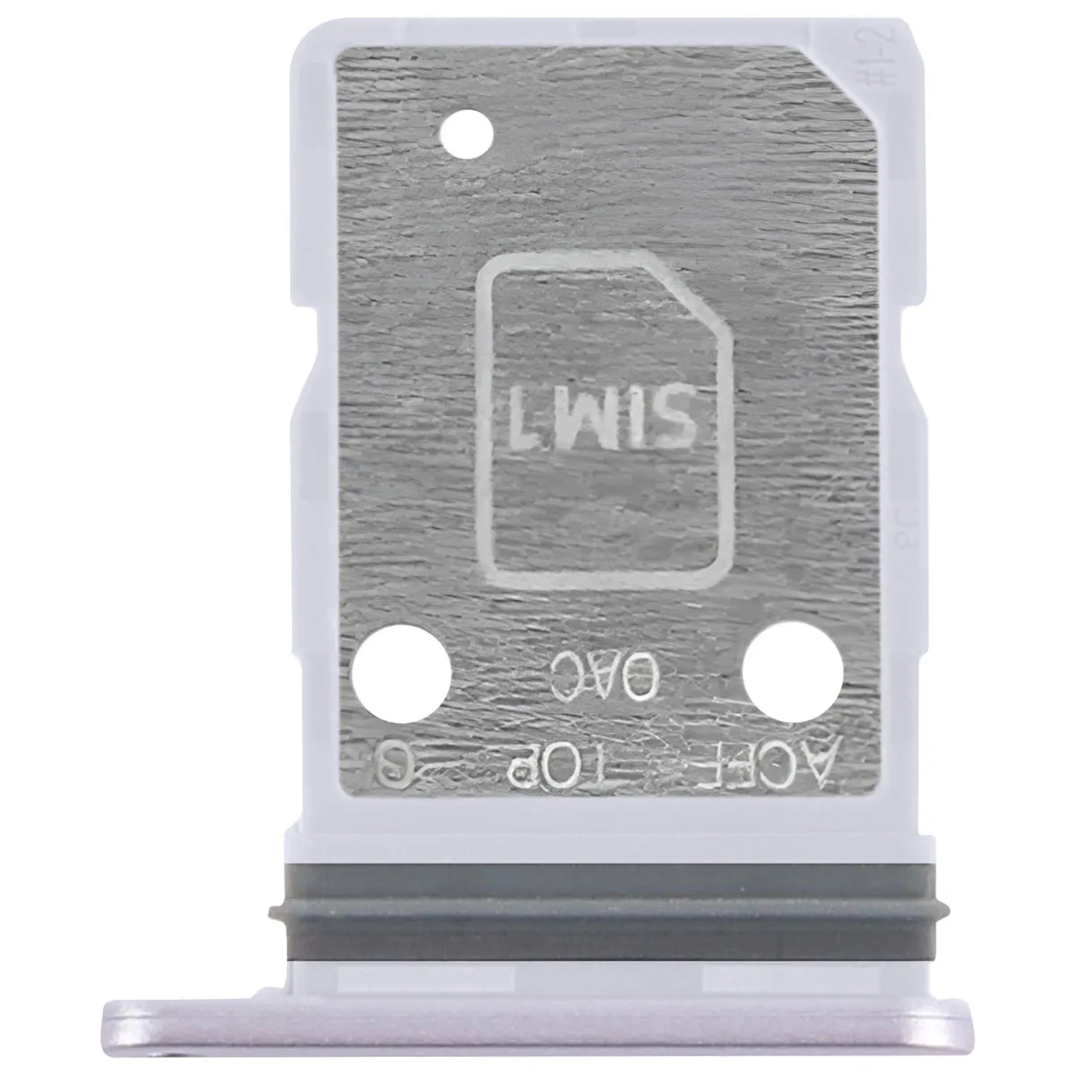 Avizar Clappio Tiroir De Remplacement Dual Nano Sim Pour Samsung Galaxy A36 Lavande