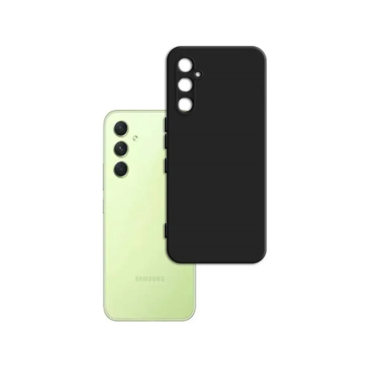 3MK Coque MattCase  pour Samsung Galaxy A34 5G en noir