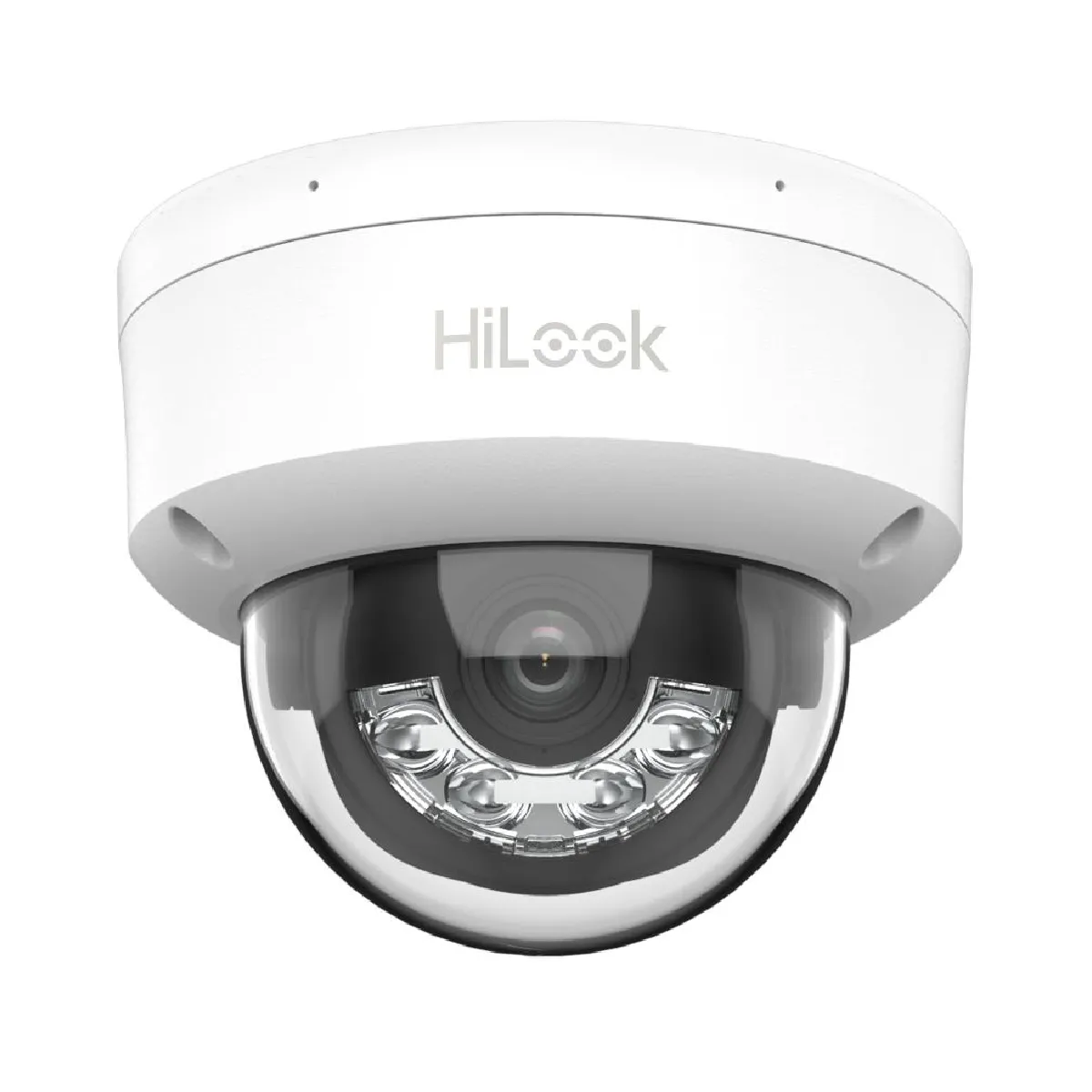 Caméra de Sécurité IP HiLook Dome PoE 4MP 2.8mm Extérieure IP67 IPC D140HA LU