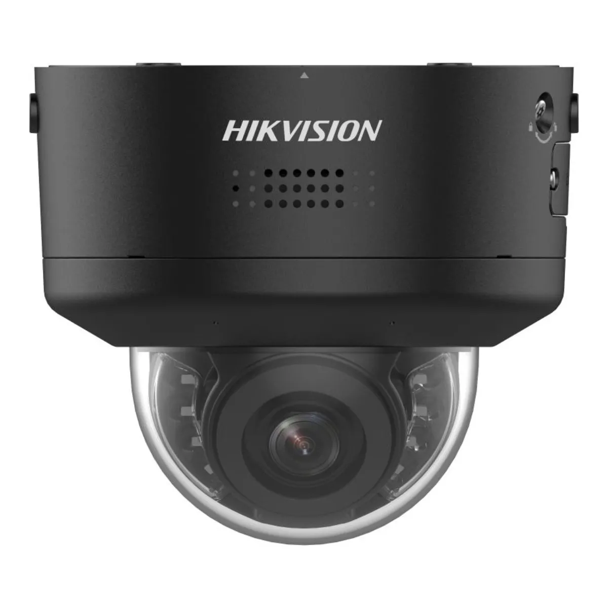 HIKVISION Cam&eacute;ra de S&eacute;curit&eacute; IP  Pro D&ocirc;me PoE 4MP 2.8~12mm Ext&eacute;rieur IP66 - DS-2CD2746G2H-IPTRZS2U/SL(2.8-12)BLK