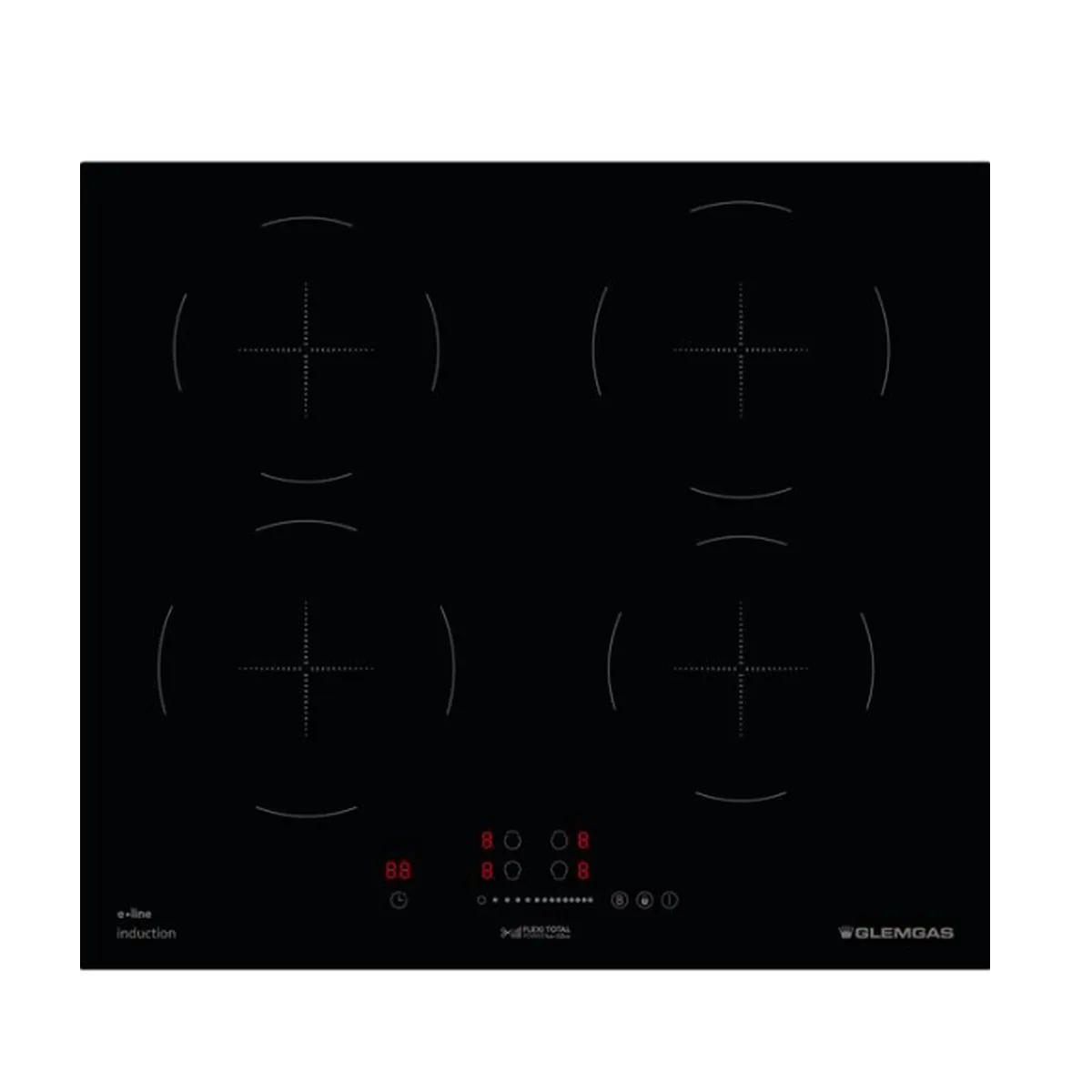 Generique Plaque De Cuisson Induction 60Cm 4 Feux 7200W Glem Gas Gti640sl - Image 2