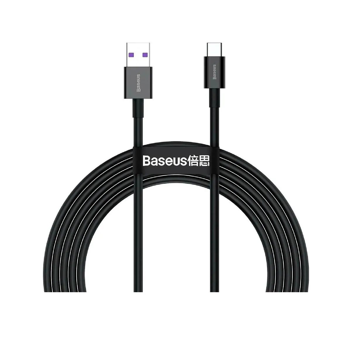 Baseus Noir Cable Usb Superior Usb Type-C 66 W (11 V / 6 A) Huawei Supercharge Scp 2 M (Catys-A01) - Image 3