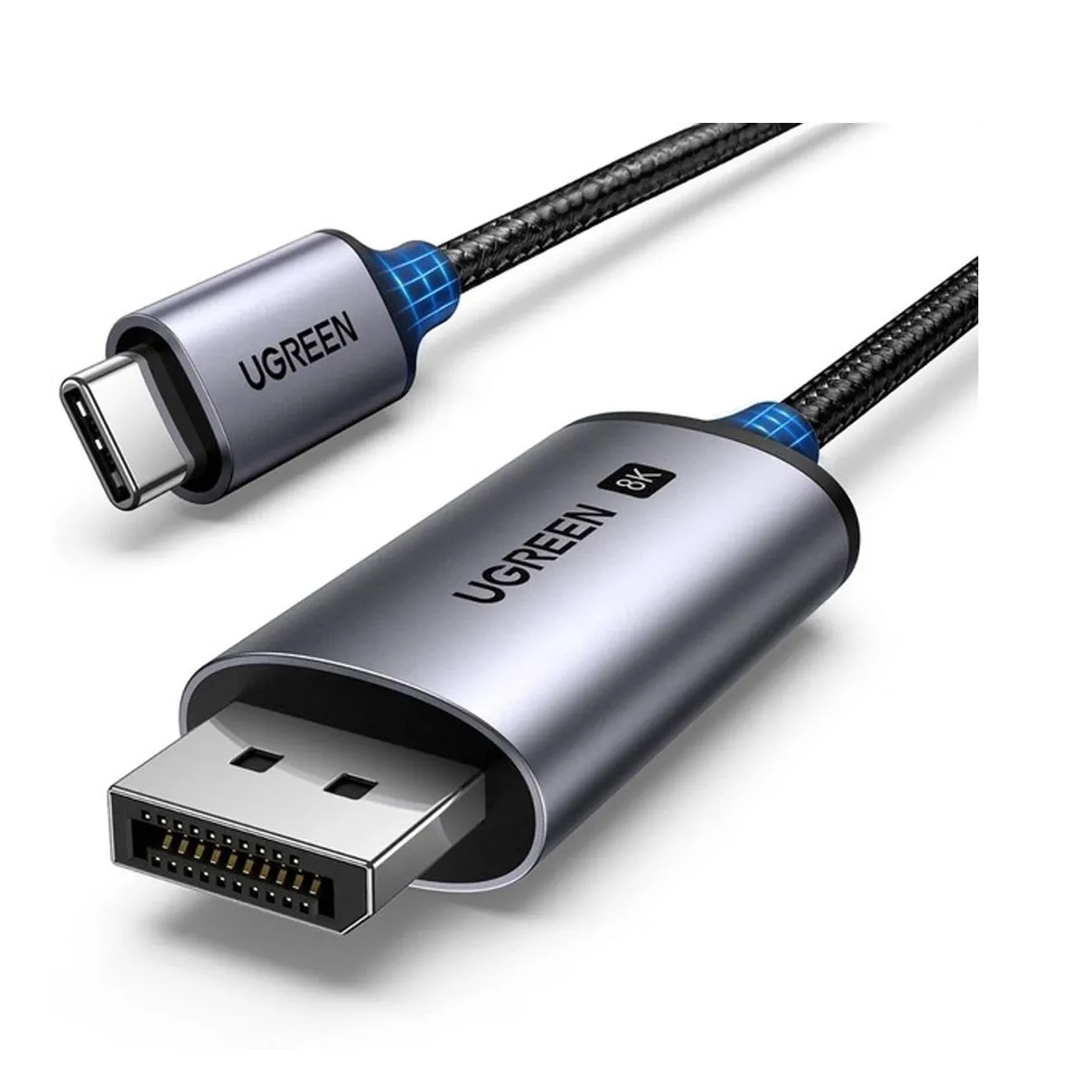 Ugreen Noir Câble Usb-C Vers Displayport - 2 M