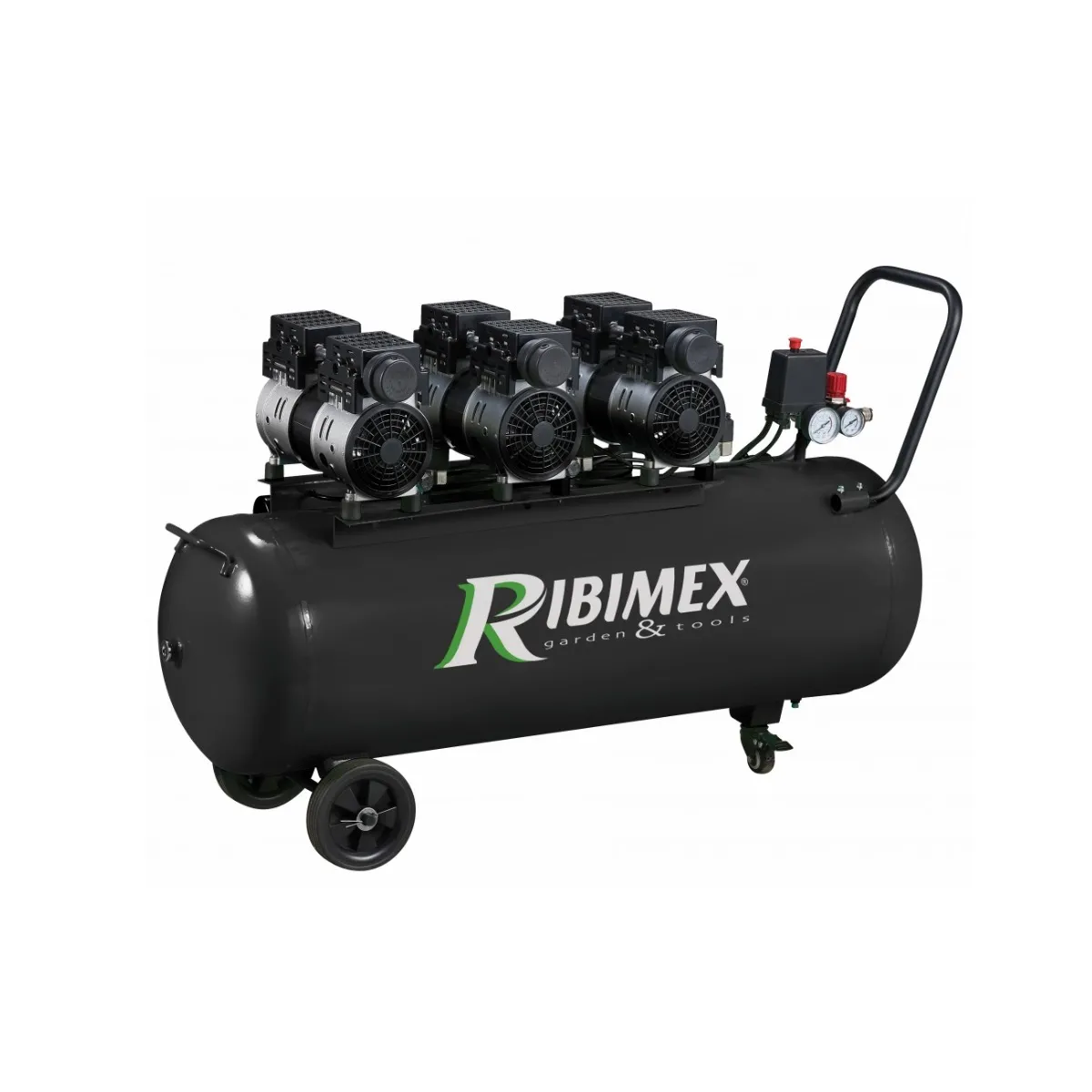 Non Communiqué Compresseur 3Cv Sur Cuve 100L Silencieux Ribimex Prcomp3/100Silr - Image 3