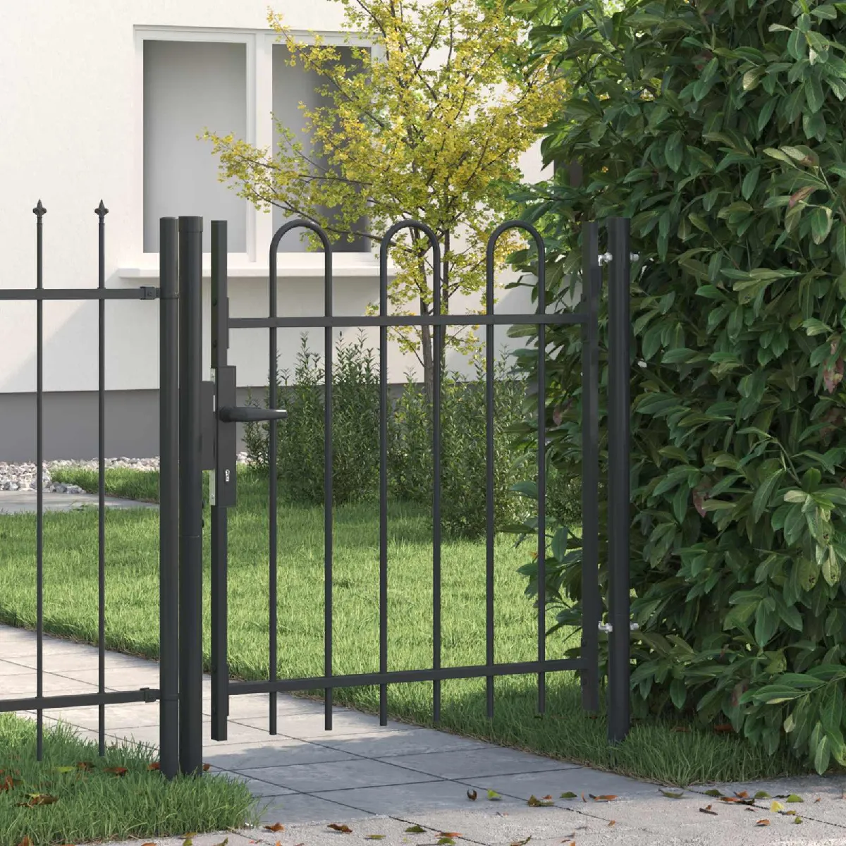 Vidaxl Porte de Clôture BOXTEL 103 x 150 cm Acier enduit de