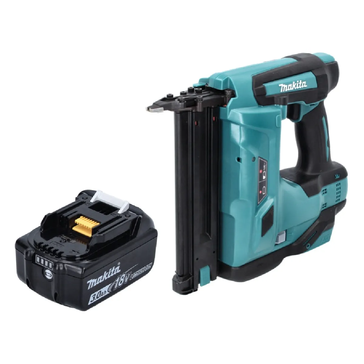 Makita DBN 500 F1 Cloueuse sans fil 18 V 15 50 mm + 1x Batterie 3 0 Ah sans chargeur - vue 2