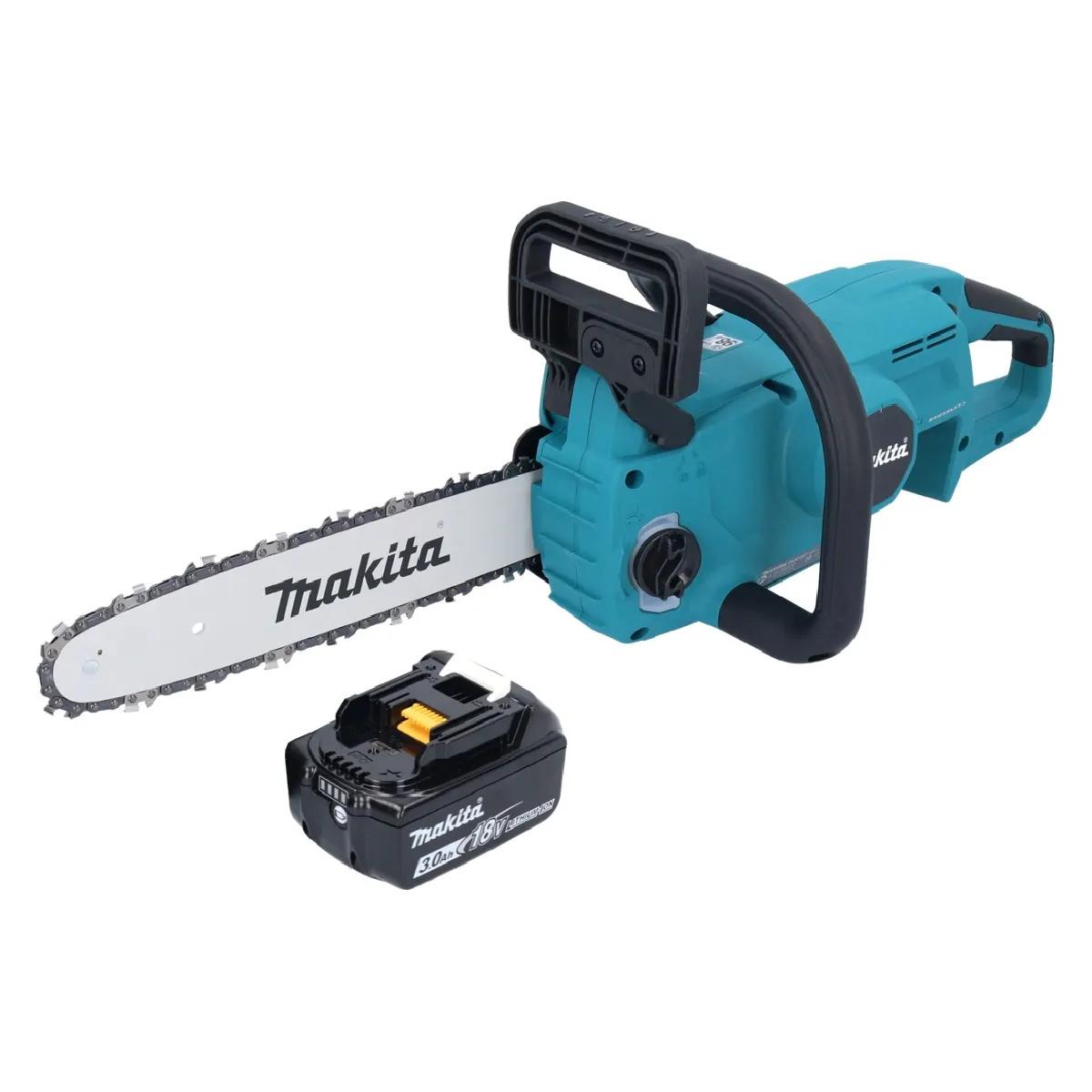 Makita DUC 307 T1X2 tronçonneuse sans fil 18 V 30 cm 7 7 / Brushless + 1x batterie 5 0 Ah sans chargeur - vue 2