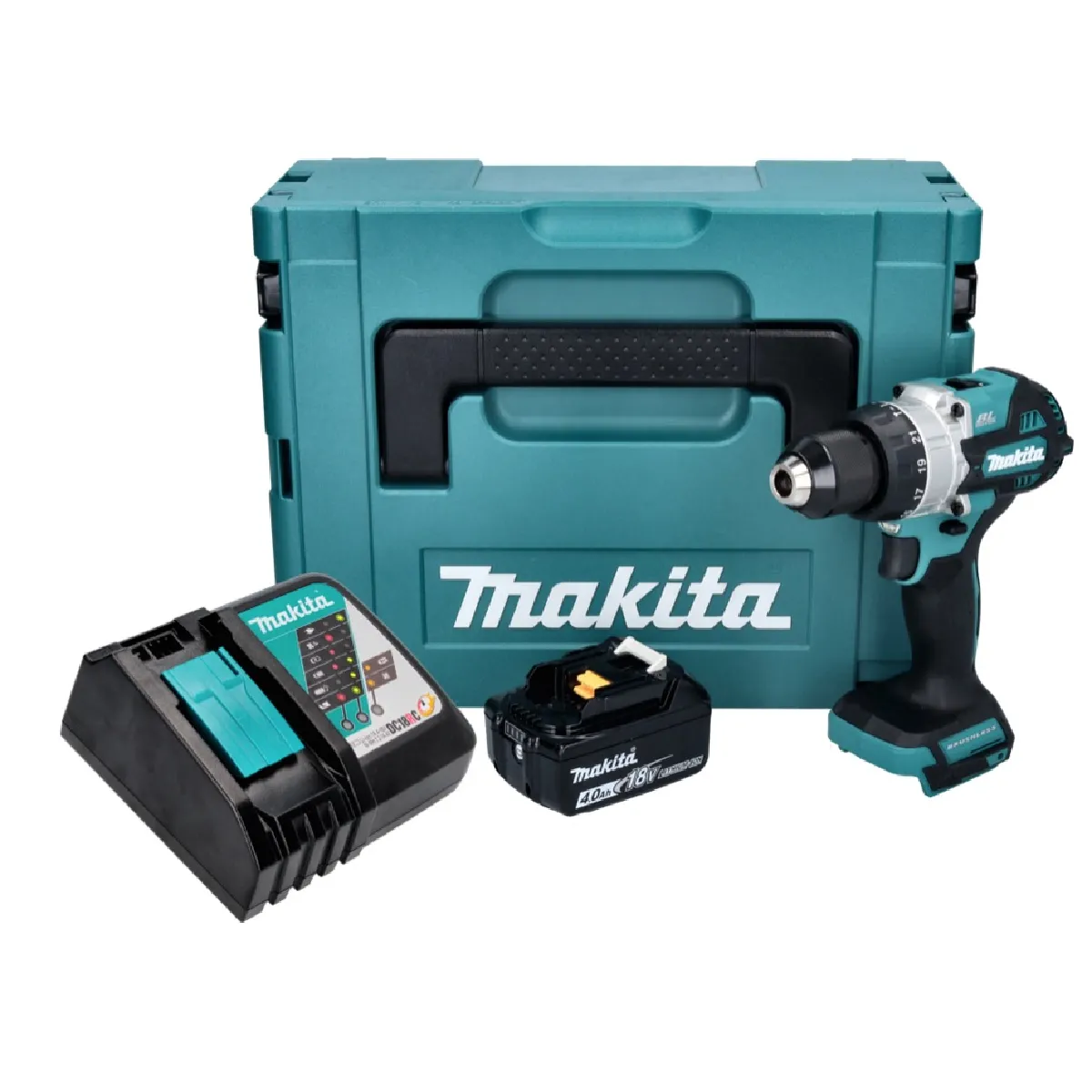 Perceuse visseuse à percussion Makita DHP 486 18V 130 Nm Brushless - vue 4