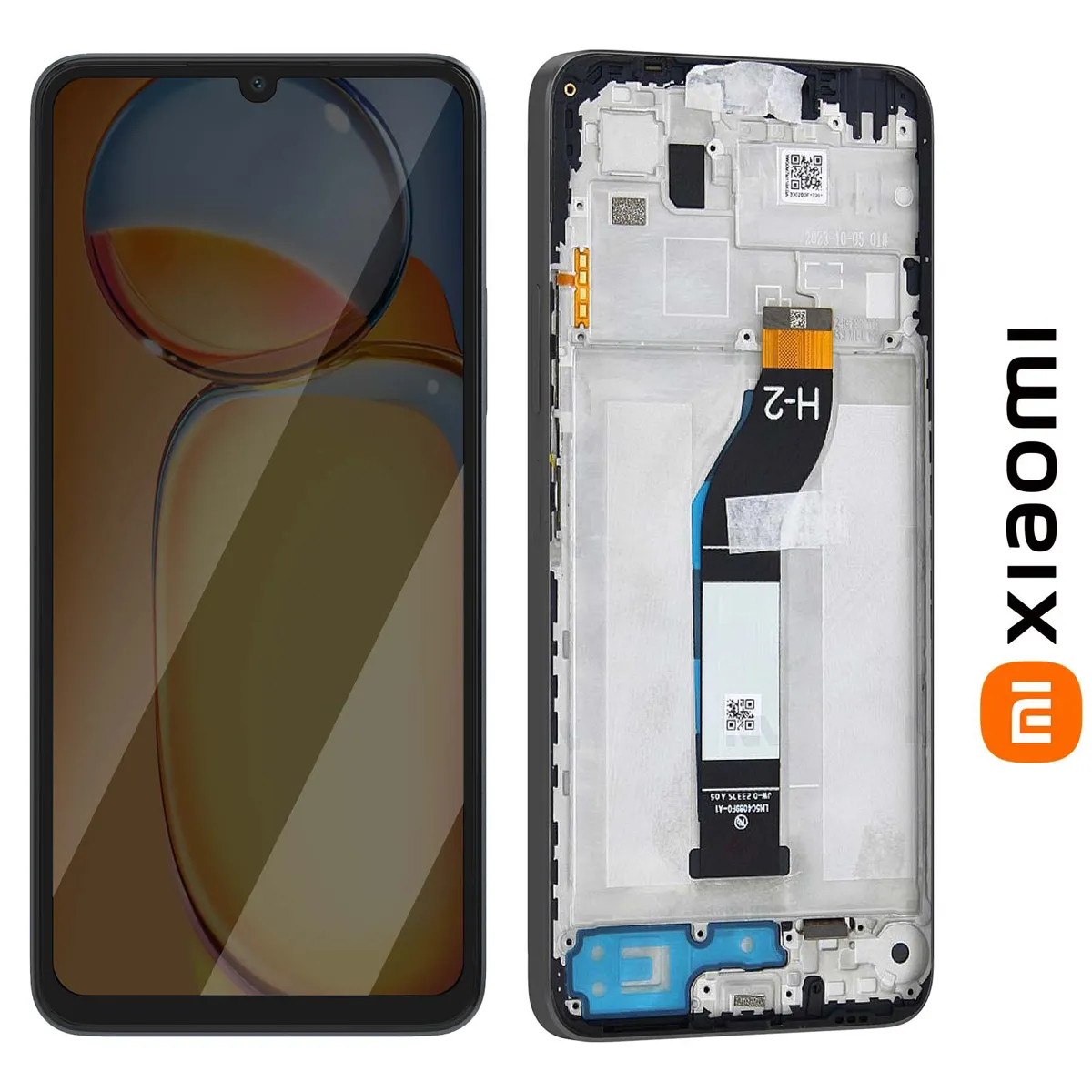 Xiaomi Écran Complet Original Redmi 13C 4G / Poco C65 LCD avec Tactile et Châssis