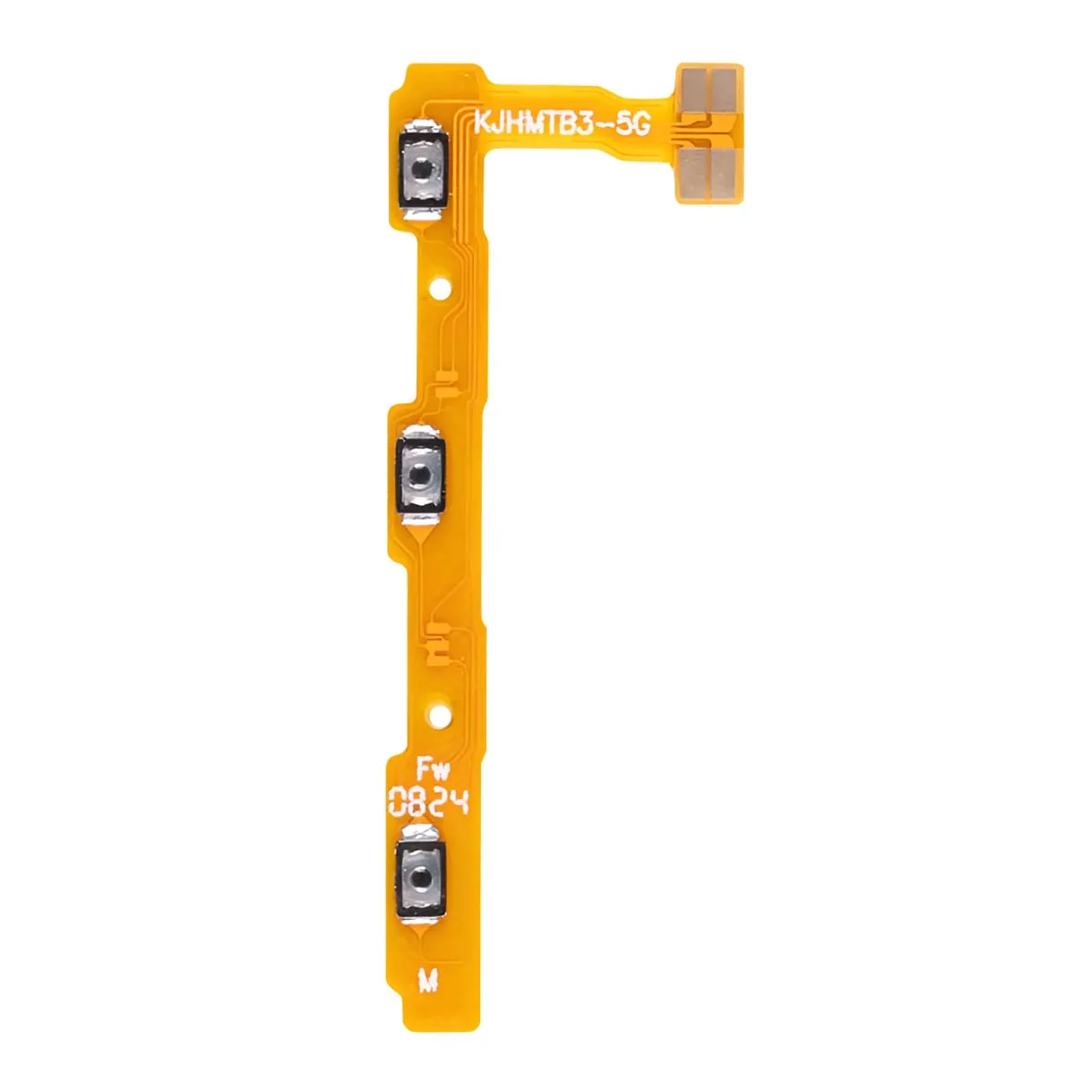 Avizar Doré Clappio Nappe Bouton Power Et Volume Compatible Xiaomi Poco F6 Remplacement E