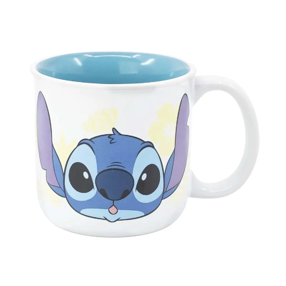 Disney Tasse 400ml Stitch Motif Tropical Collection Palms en Coffret Blanc / Bleu Disney Tasse 400ml Stitch Motif Tropical Collection Palms en Coffret Blanc / Bleu