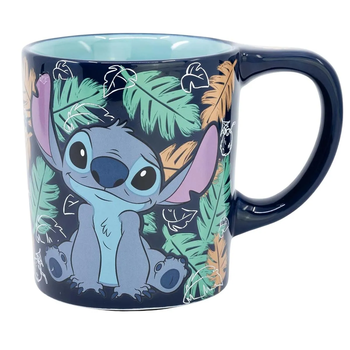 Disney Tasse 300ml Stitch Antichute Dropsafe Collection Ohana Bleu marine Disney Tasse 300ml Stitch Antichute Dropsafe Collection Ohana Bleu marine