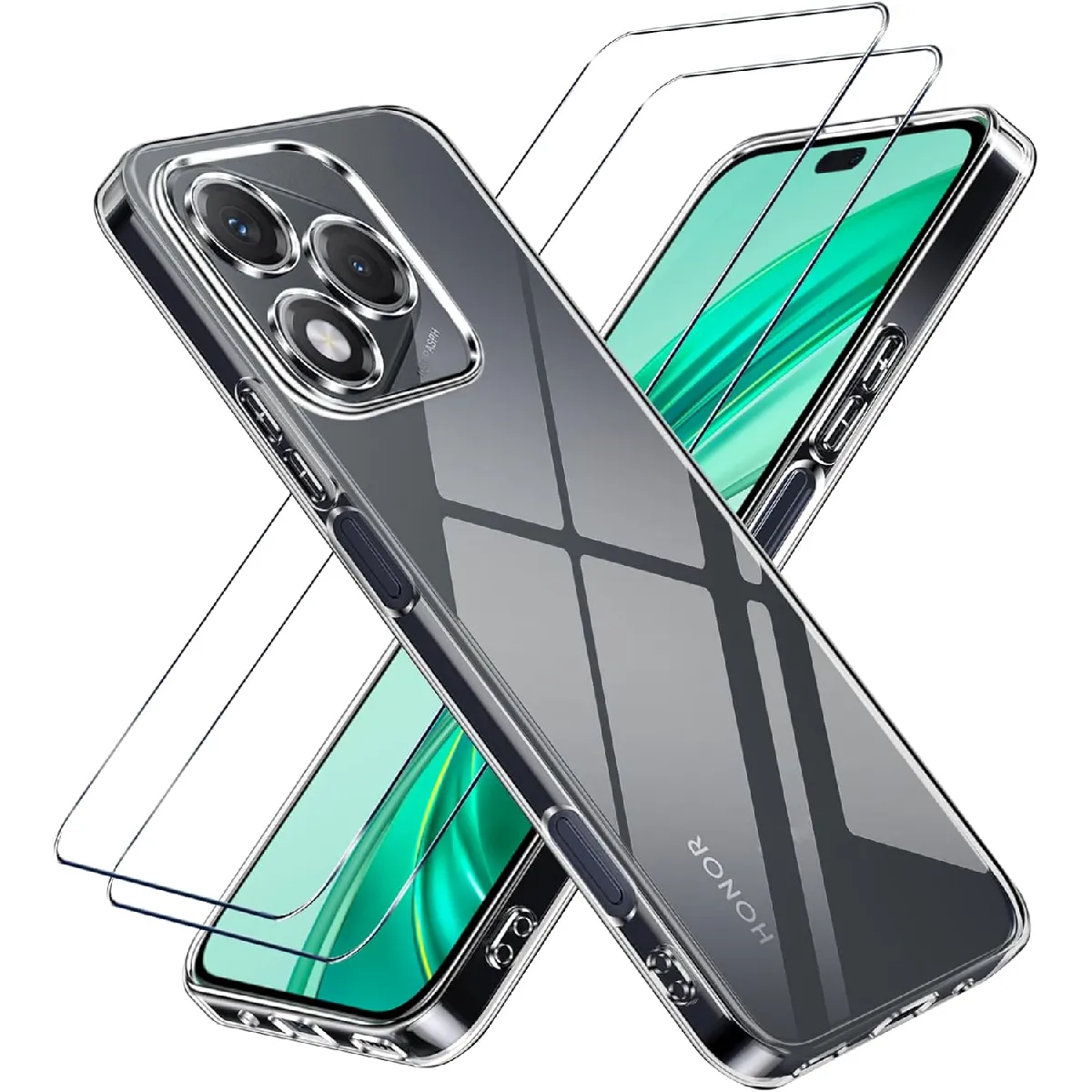 Little Boutik Coque En Silicone Honor 400 Lite - Transparente