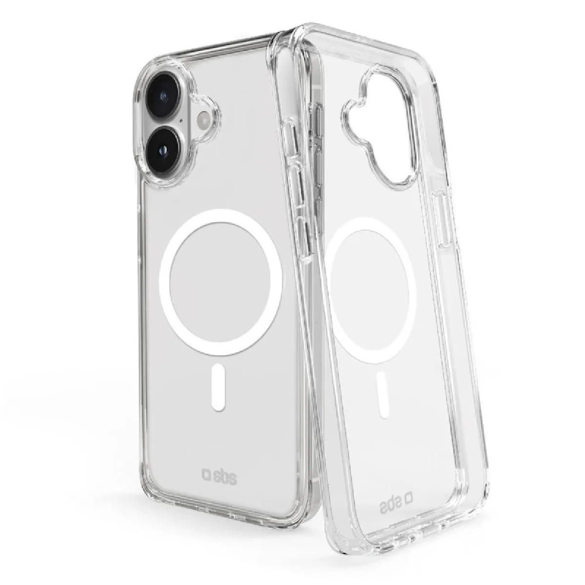 Sbs Coque Pour Iphone 16 Compatible Magsafe Transparent