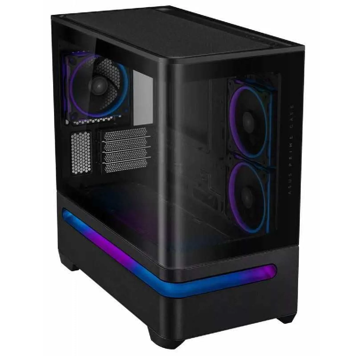 PRIME AP202 TG Boîtier mini tour mATX Mini-ITX ARGB verre trempé noir