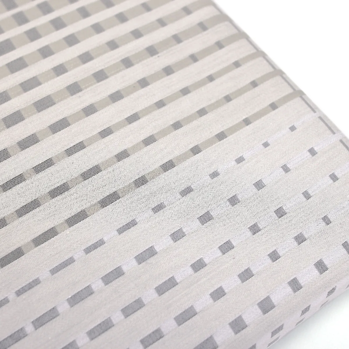 LINNEA  Housse de couette 260x240 cm Satin de coton CONCORDE Gris clair