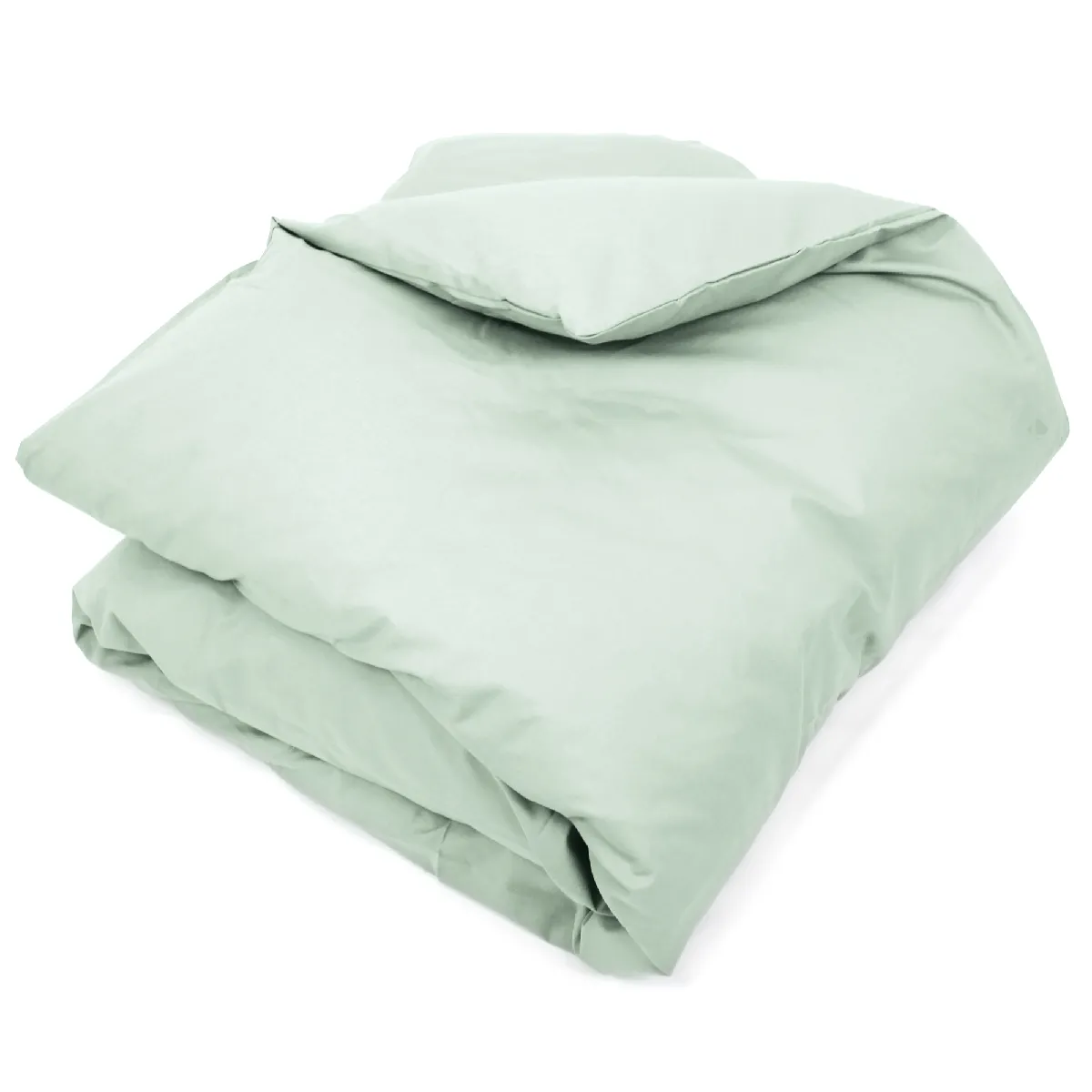 Housse de Couette uni 280x240 cm 100% Coton Alto Vert Fleur d'amandier