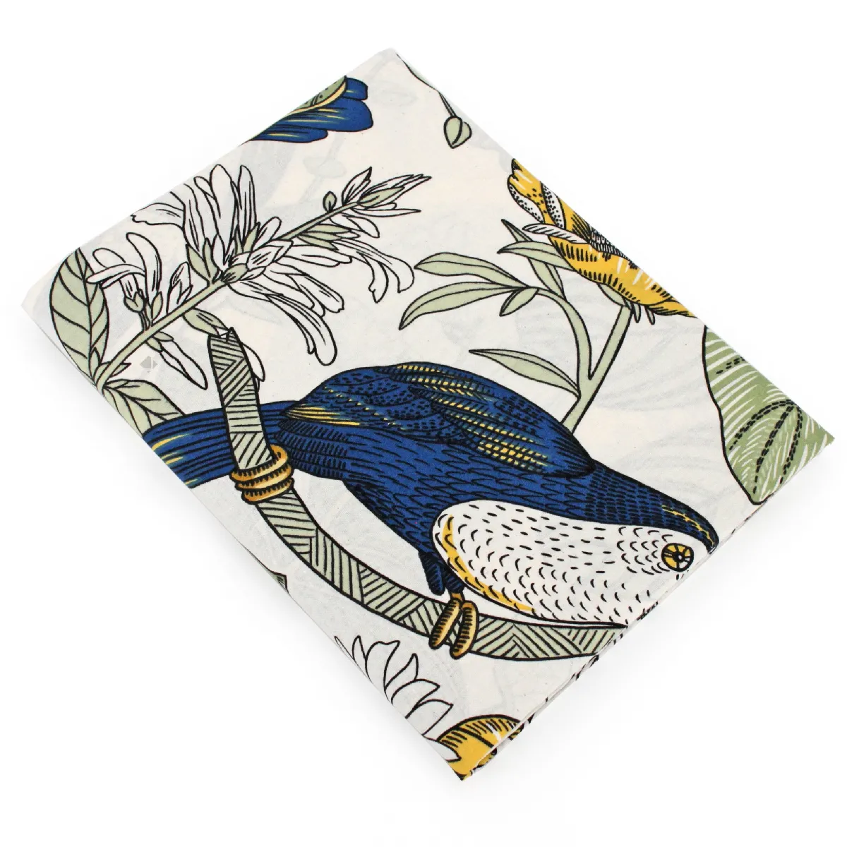 LINNEA  Drap Plat 180x290 cm 100% Coton Toco Vert