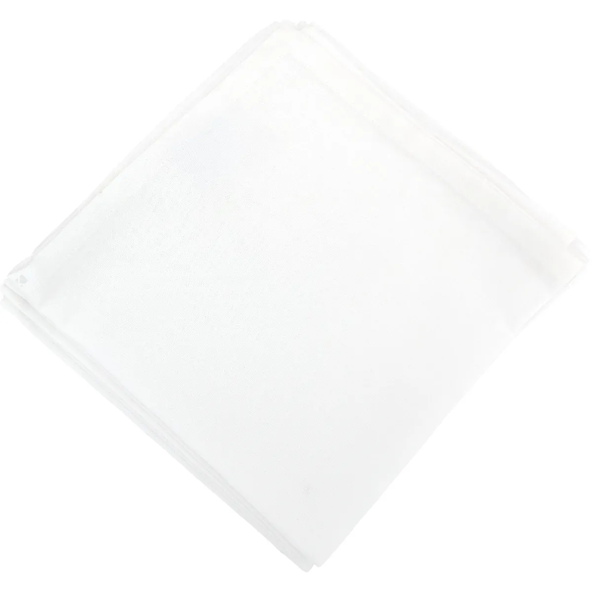 LinneA serviettes de table coton lot de 6 - blanc