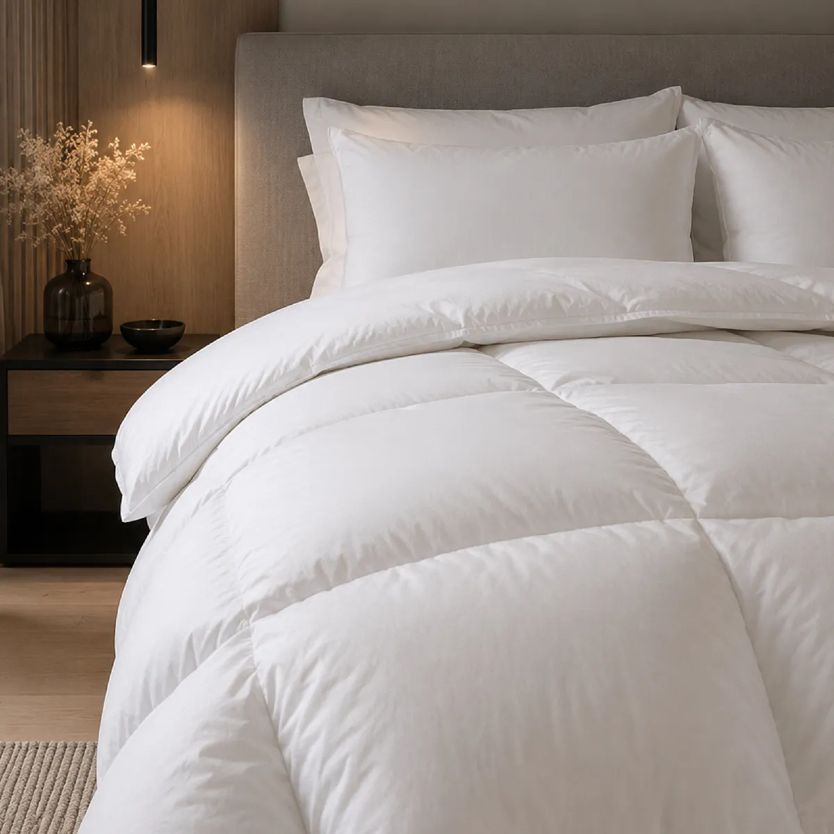 LINNEA Couette FINLANDE garnissage duvet de canard Chaud (hiver) 300 g/m2
