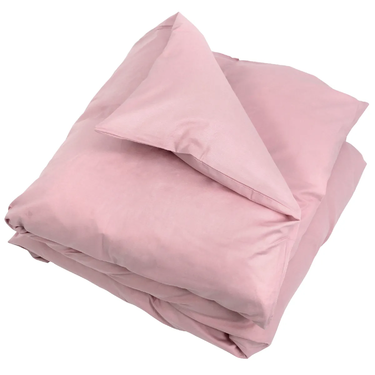 Linnea Housse de couette uni 300x240 cm 100% coton ALTO Macaron