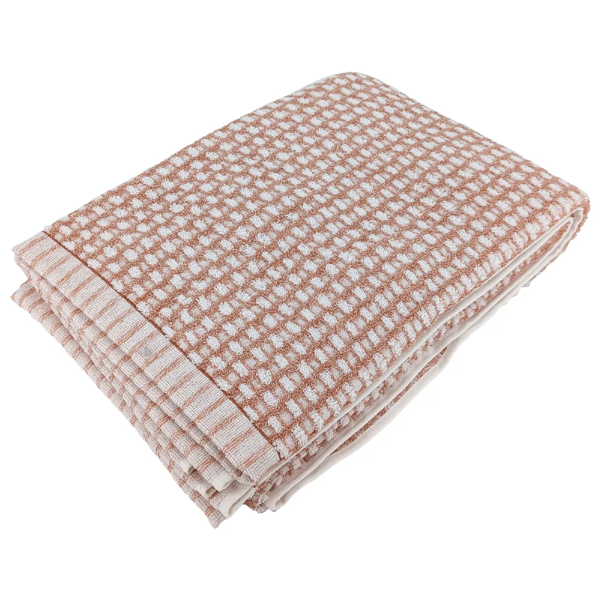 Linnea drap de bain coton GLOW - Marron