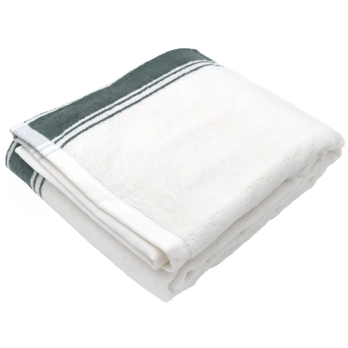 Linnea drap de bain coton Ribbon II - Vert