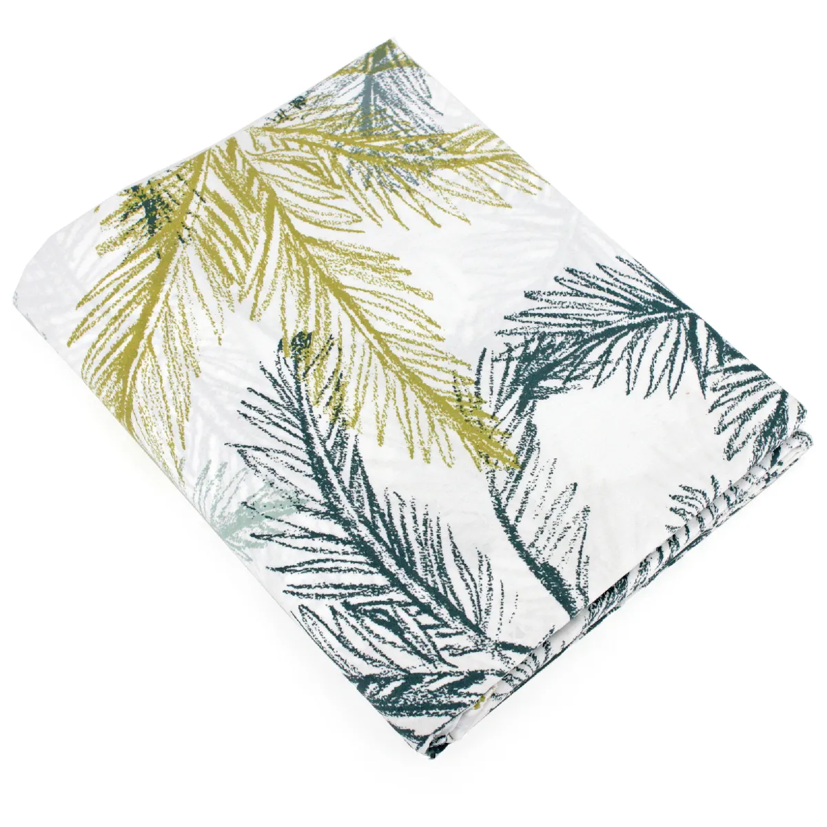 Linnea Drap plat 240x310 cm percale 100% coton TRINIDAD mousson