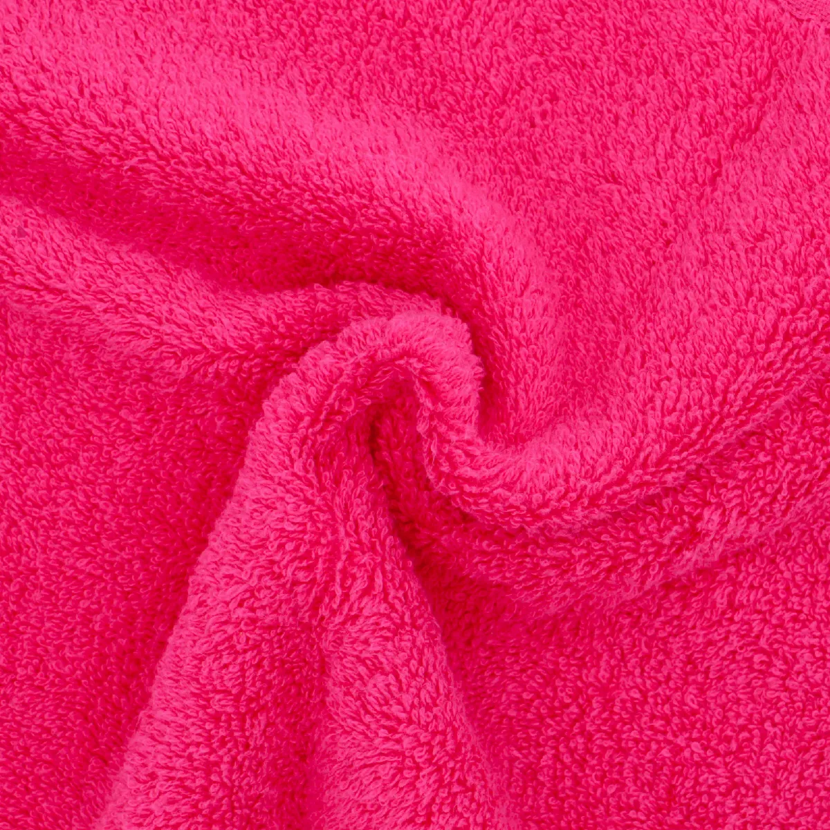 Parure de bain 8 pièces coton 550g/m2 PURE FOOTBALL Rose Fuchsia - Maison