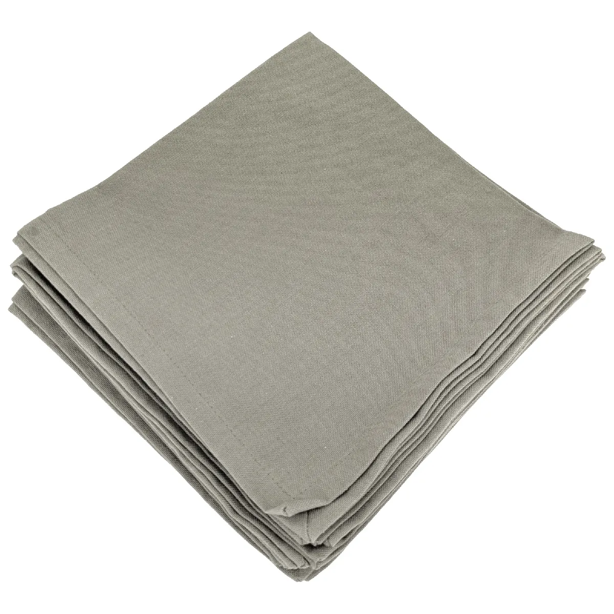 LinneA serviettes de table coton YUCO - lot de 6 marron