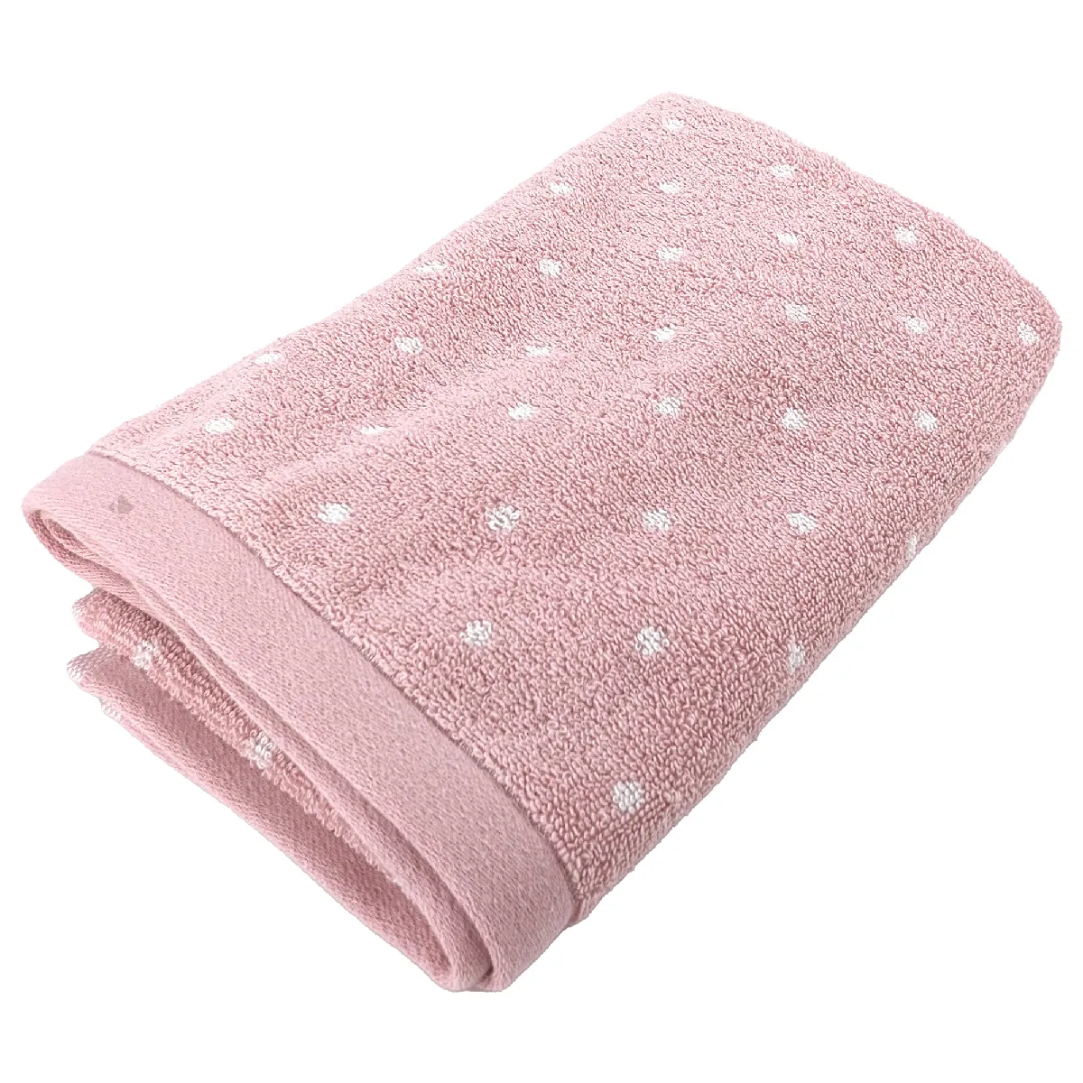 Linnea serviette de toilette Efficience Dots - Rose