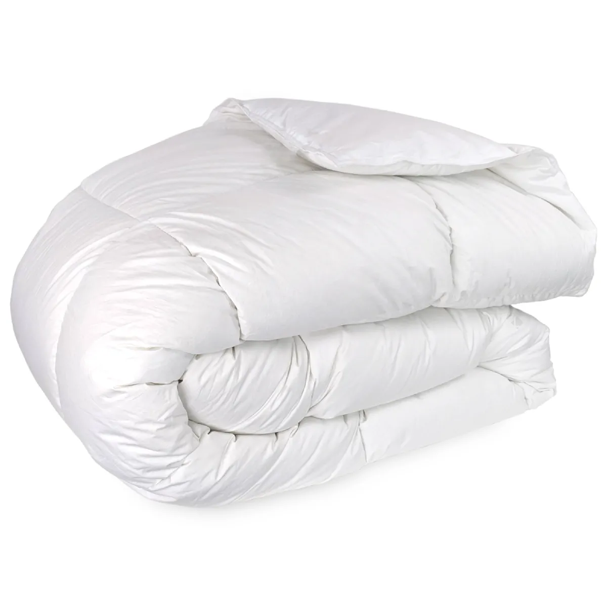 LINNEA Couette finlande garnissage duvet de canard 4 saisons 280x240 cm - Blanc
