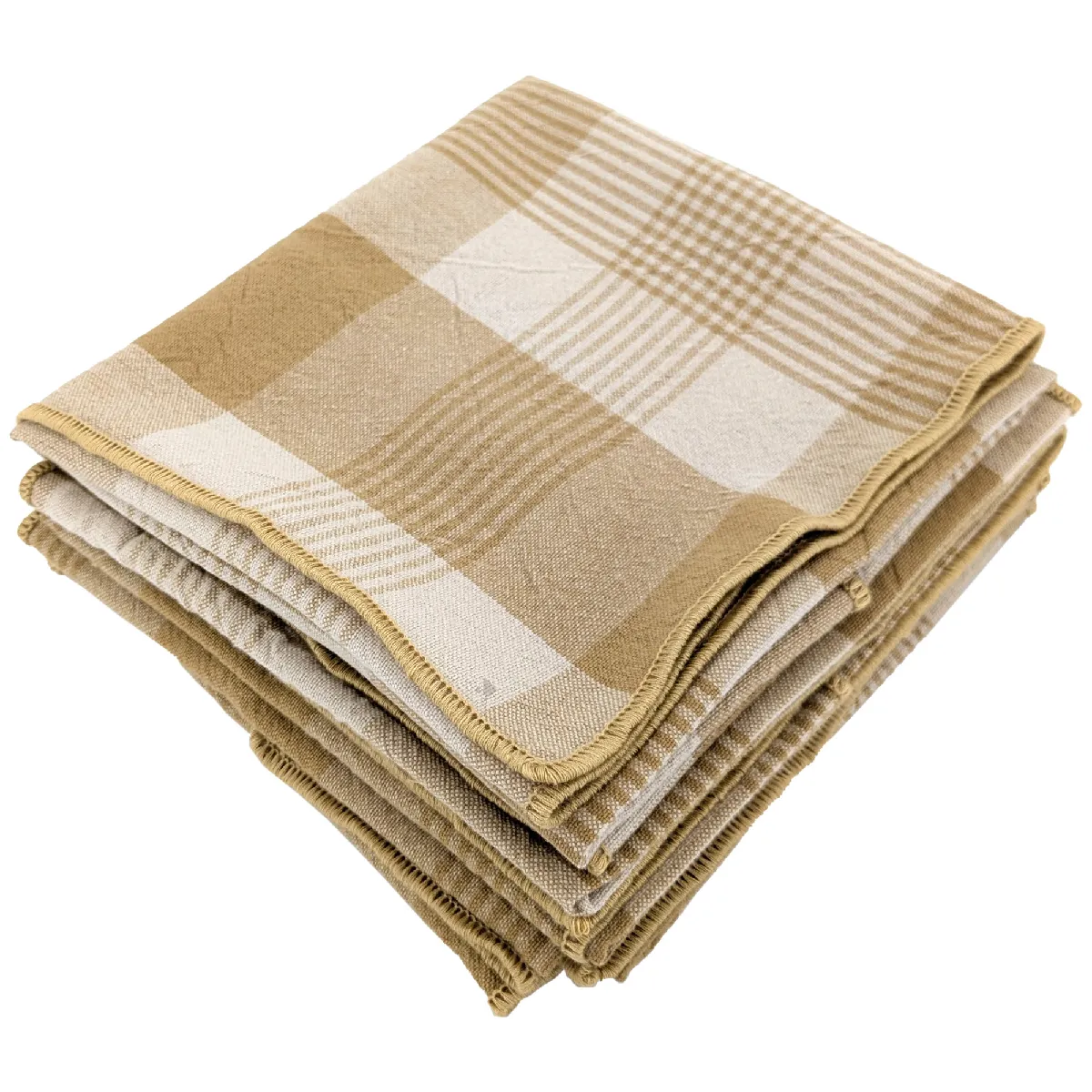 Linnea lot de serviettes de table en coton - 6 pièces