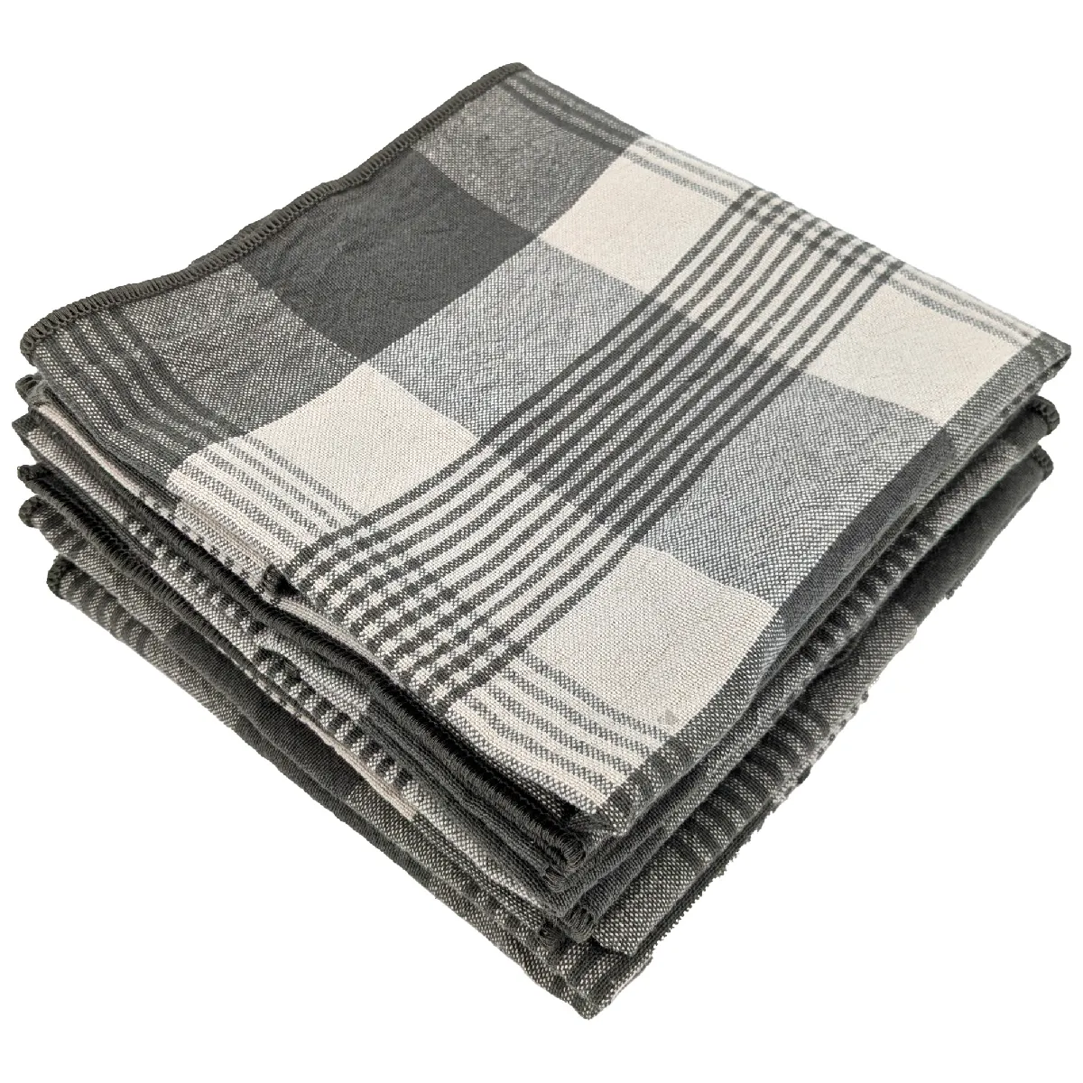 Linnea serviettes de table en coton Ness - lot de 6 Linnea serviettes de table en coton Ness - lot de 6