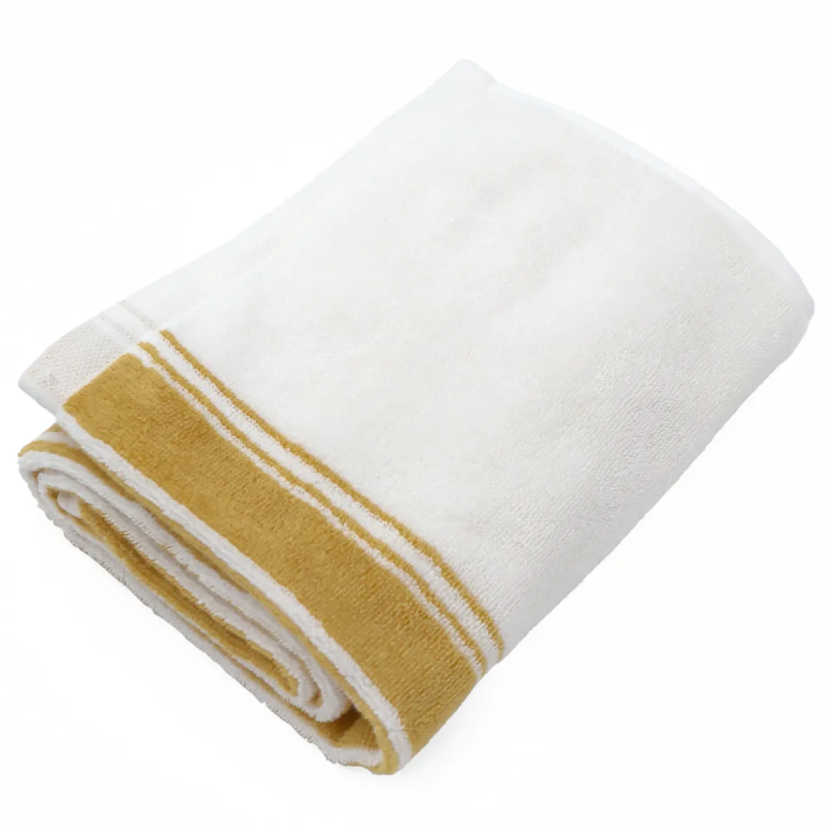 Linnea serviette de toilette coton RIBBON II - Jaune