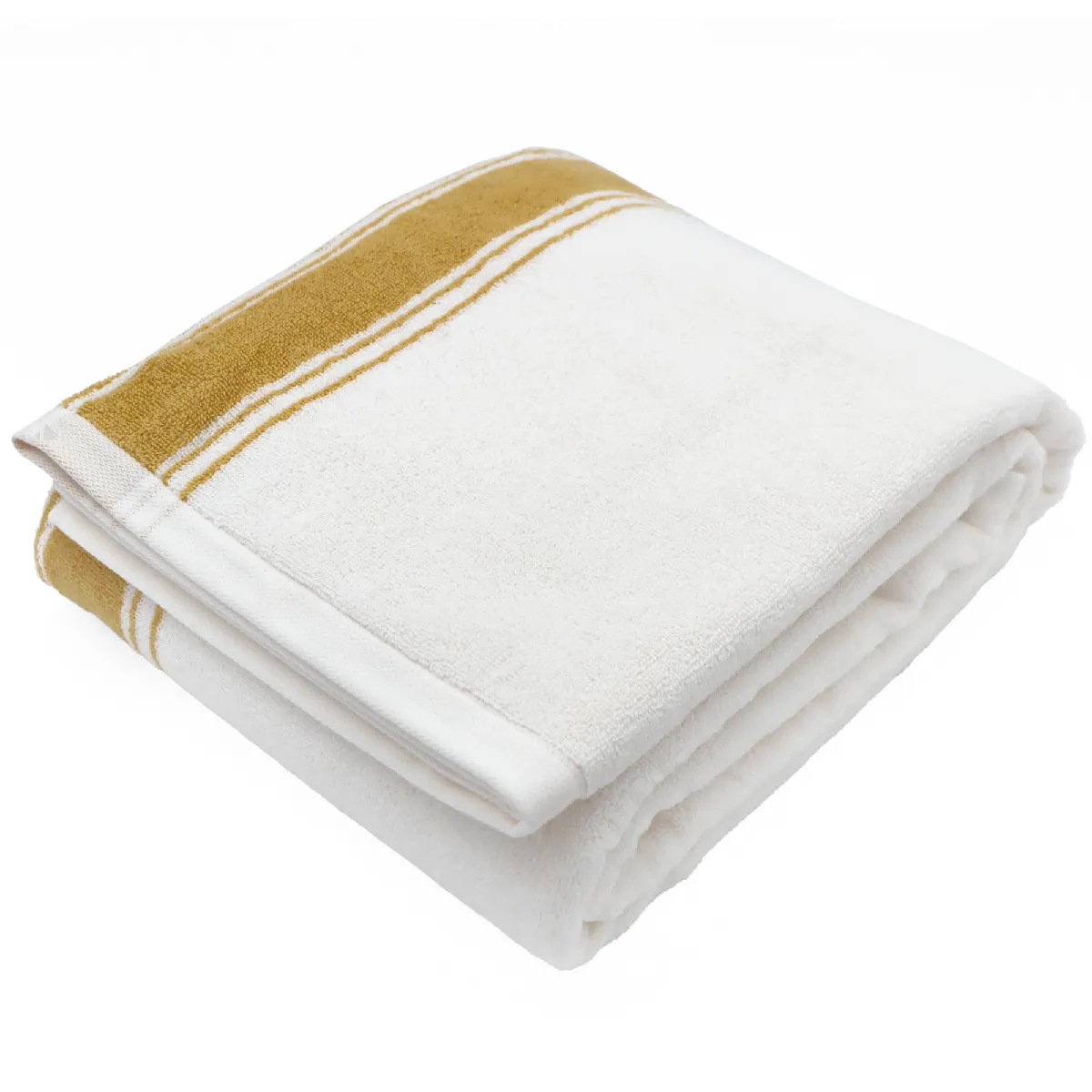 Linnea drap de bain coton RIBBON II - Jaune