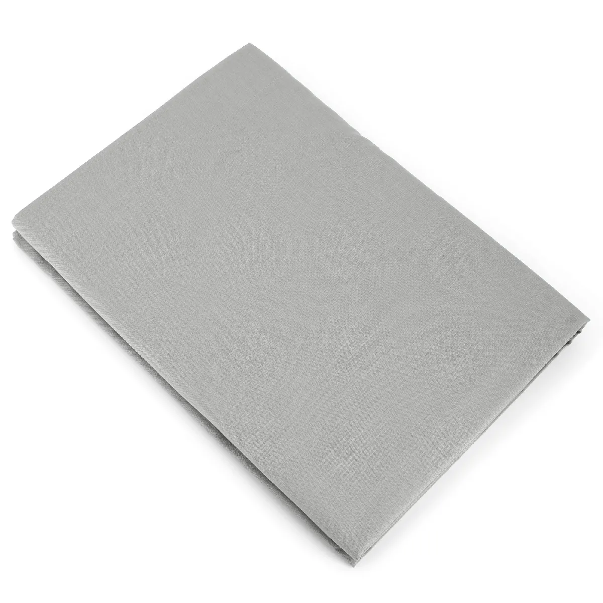 LINNEA  Drap Plat uni 240x310 cm 100% Coton Alto Alu