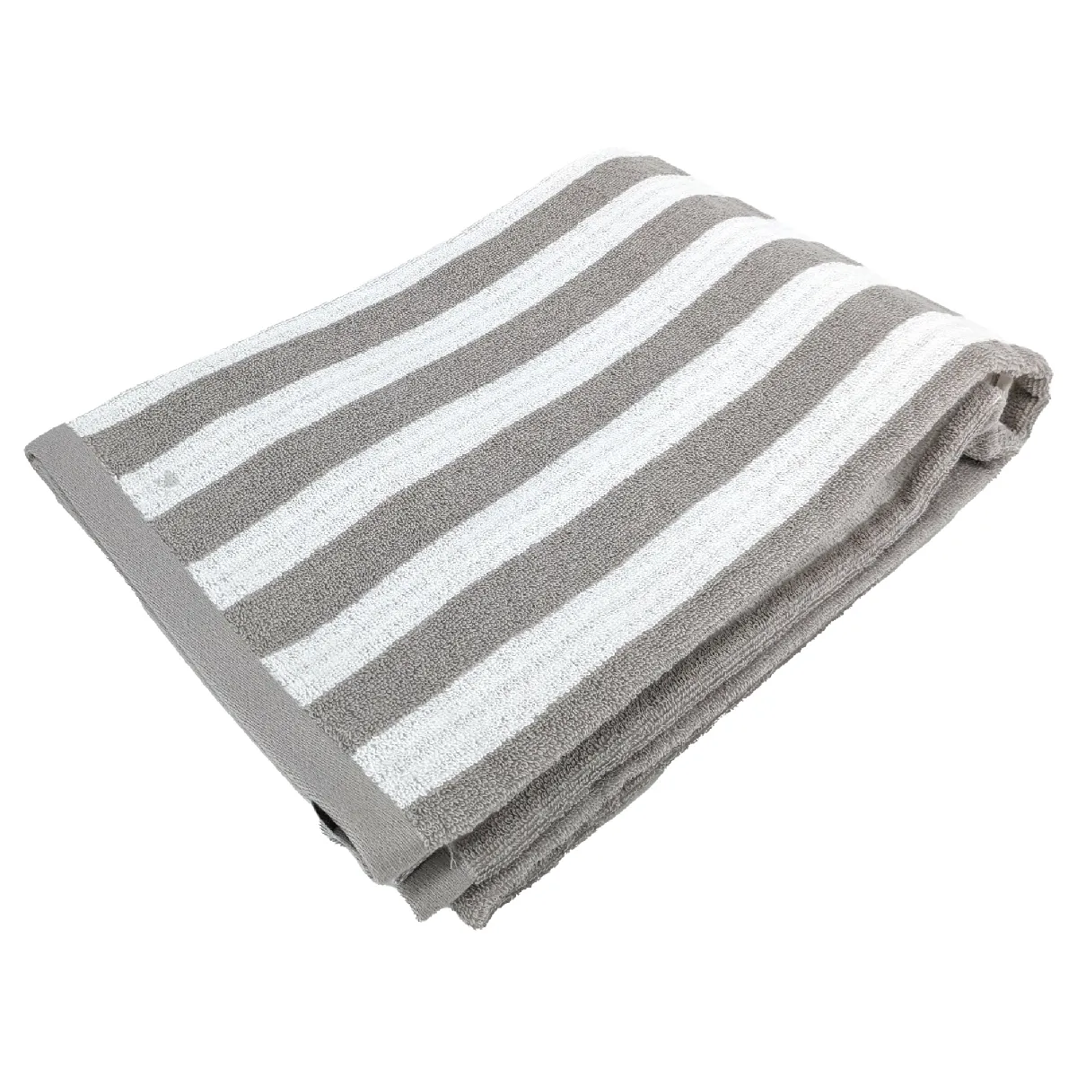 Linnea drap de bain coton Efficience Stripes - Gris