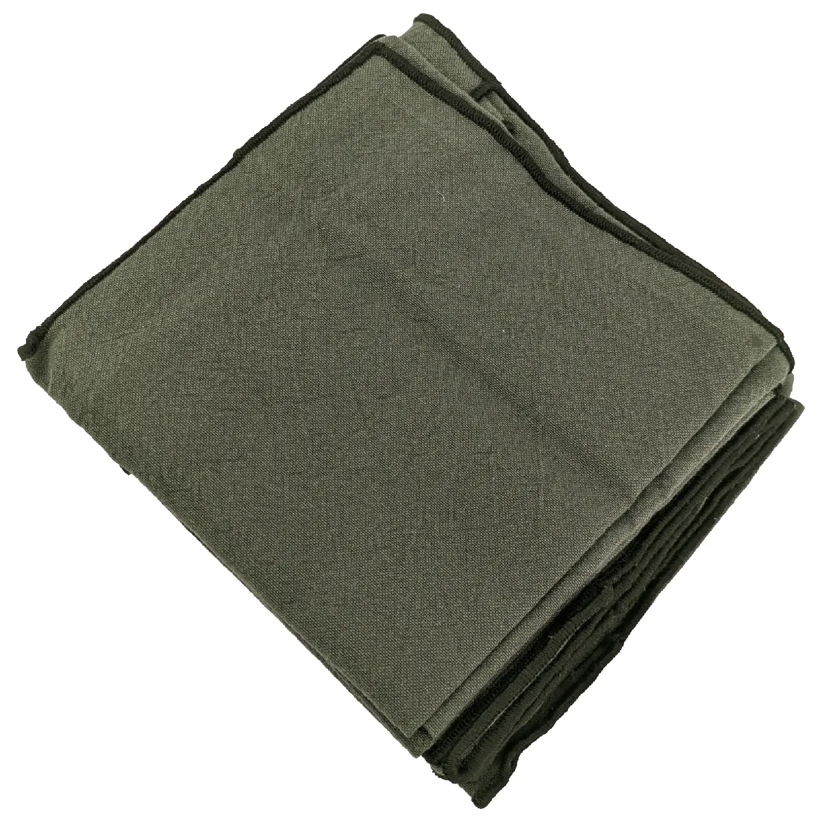 Linnea lot de serviettes de table coton HONO - Vert (x6)