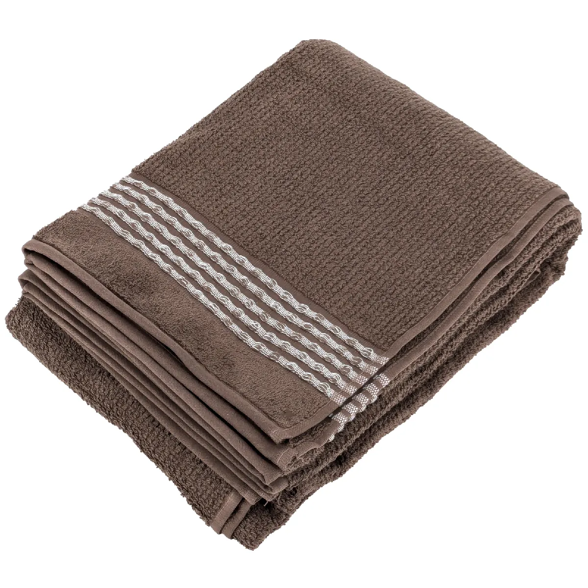 Linnea drap de bain coton Intense - Marron